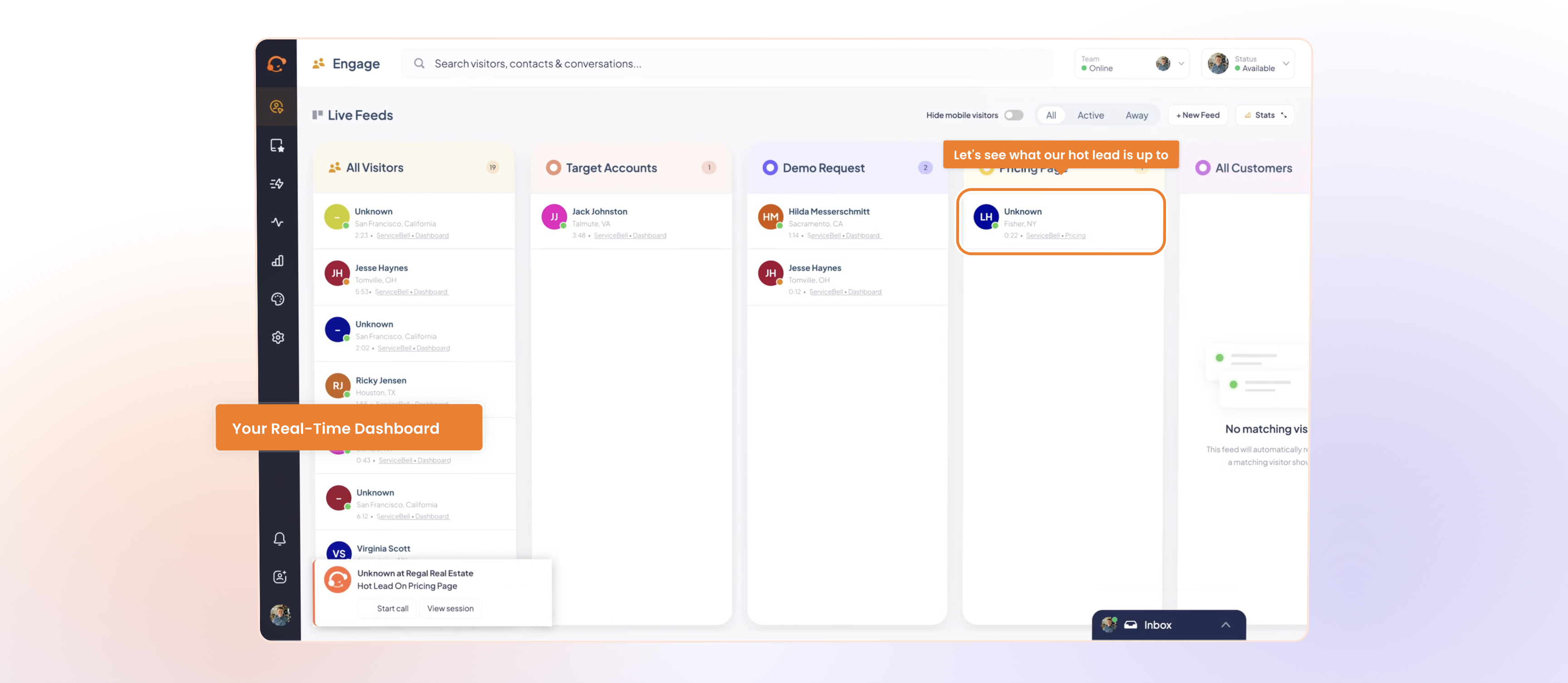 Interactive product tour
